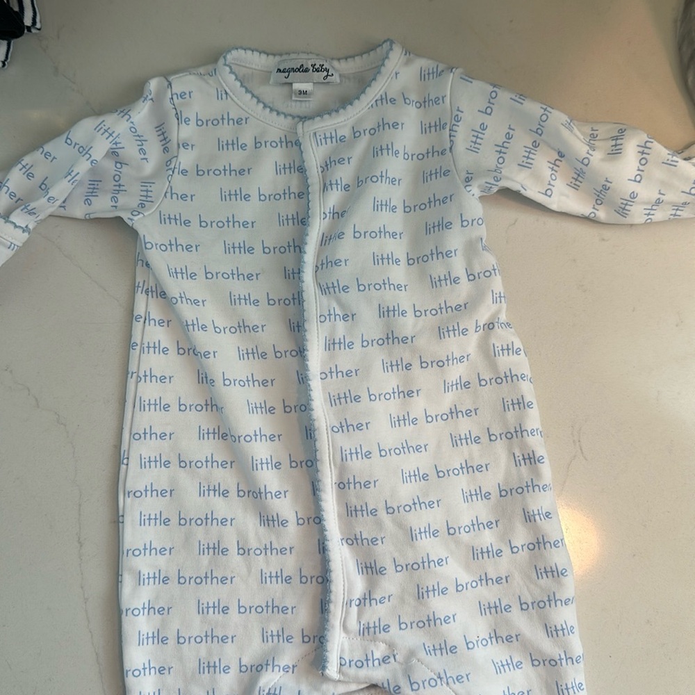 Magnolia Baby footed sleeper